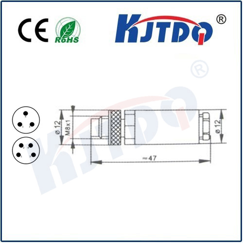M8連接器 A型-現場接線式(組裝)系列